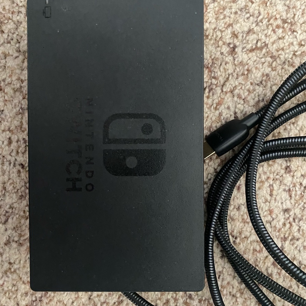 Nintendo Black Switch Dock with Cable